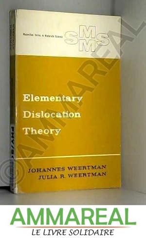 elementary dislocation theory weertman
