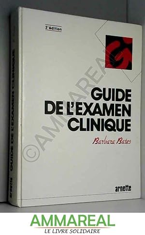 Bates Barbara Guide De Lexamen Clinique Abebooks - 