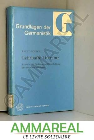 Lehre in der Dichtung und Lehrdichtung im Mittelalter (German Edition)