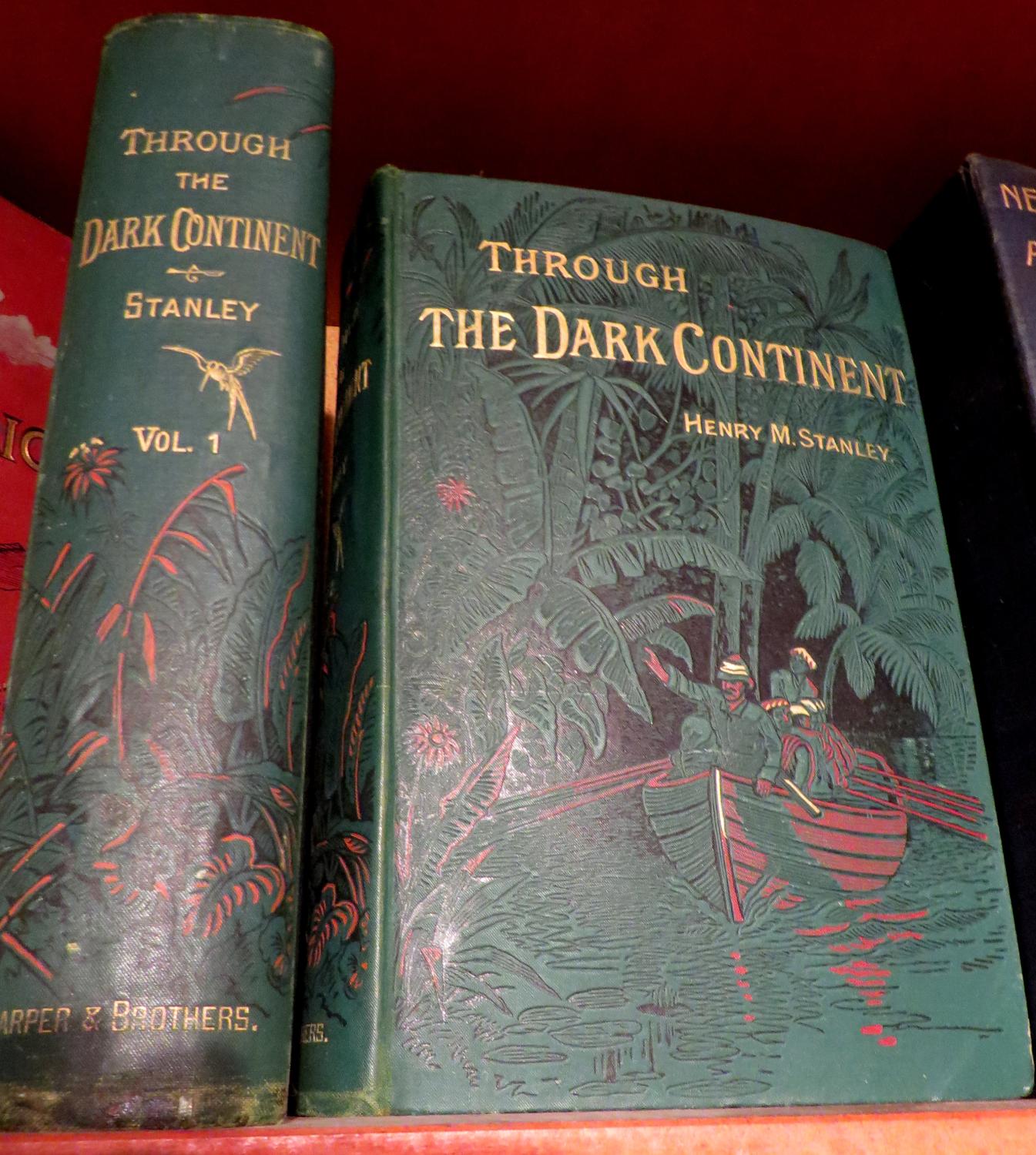 Through The Dark Continent Or Sources Of Nile Round Lakes Equatorial Africa Harper New York 1879 Through The Dark Continent Or Sources Of Nile Round Lakes Equatorial Africa Harper New York 1879