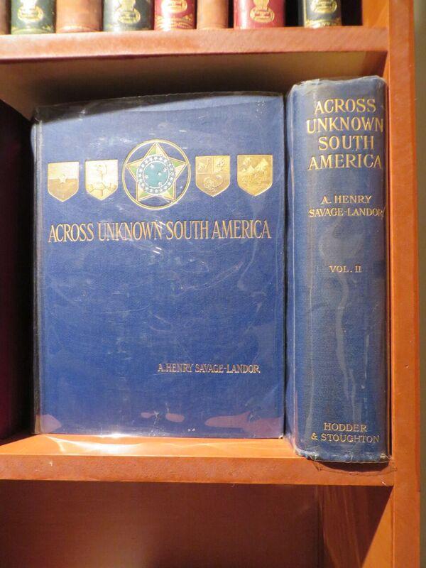Across Unknown South America By Savage Landor A Henry