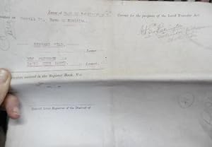 Memorandum of Lease - Richard Wild to Roy Paterson & David Rhys Lloyd