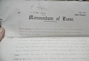 Memorandum of Lease - Ernest Barter to Louis Andrew Niederer, Hohonu, Westland