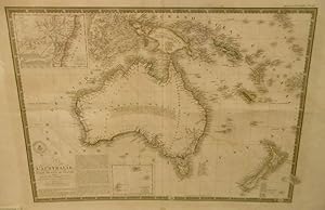 Carte De L'Australie (Partie sud-Ouest De L'Oceanie) Map