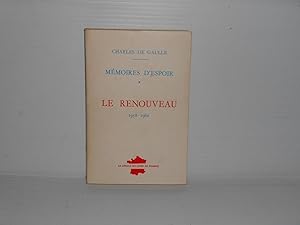 Mémoires D'espoir Tome 1 Le Renouveau 1958-1962