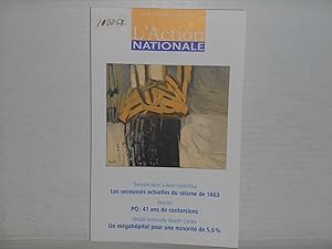 L'Action nationale Octobre 2010 vol. C no. 8: Tremble-terre a Baie-Saint- Paul Les secousses actu...