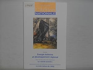 L'Action nationale Avril 2009 vol. XCIX no. 4: Dossier Energie eolienne et developpement regional...