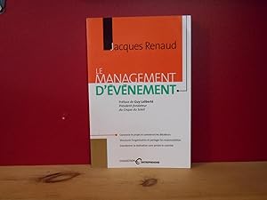 Le Management d'Evenement