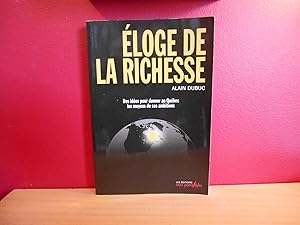 ELOGE DE LA RICHESSE