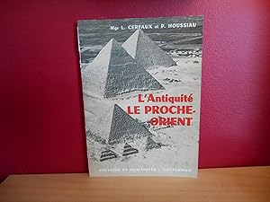 L'ANTIQUITE LE PROCHE ORIENT