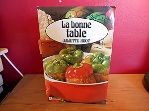 LA BONNE TABLE