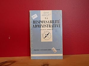 LA RESPONSABILITE ADMINISTRATIVE