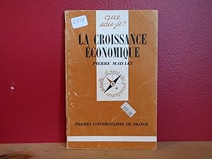 LA CROISSANCE ECONOMIQUE