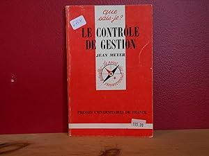 LE CONTROLE DE GESTION