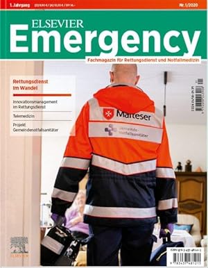 Elsevier Emergency. Rettungsdienst im Wandel. 1/2020 Fachmagazin für Rettungsdienst und Notfallme...