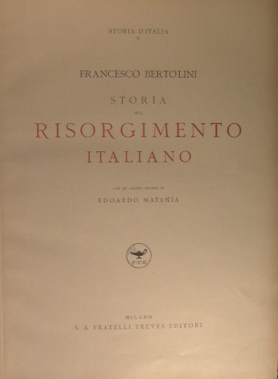 Storia del Risorgimento Italiano