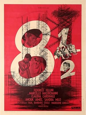 Cinema Poster Fellini 8 1/2 Eight And A Half (France)