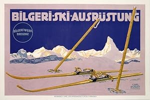 Ski Poster Bilgeri Ski Matterhorn