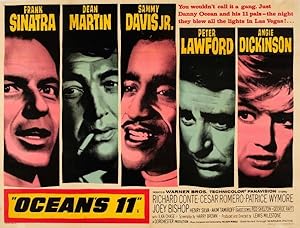 Cinema Poster Oceans 11 Frank Sinatra