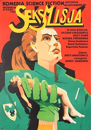 Cinema Poster Seksmisja Sci Fi Comedy Poland