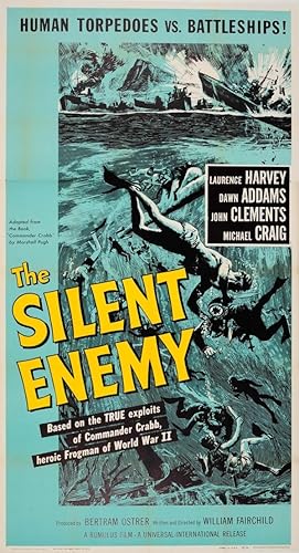 Cinema Poster The Silent Enemy WWII