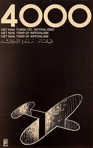 Propaganda Poster OSPAAAL 4000 VietNam Tomb Of Imperialism