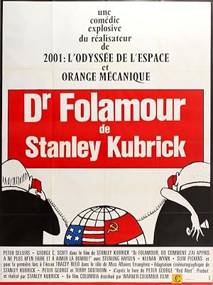 Cinema Poster Dr Strangelove Stanley Kubrick