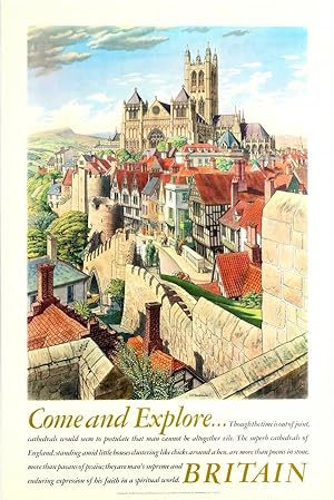 Travel Poster Come and Explore Britain