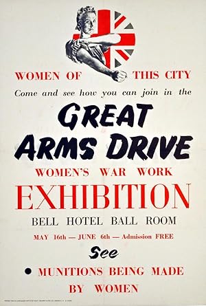 War Poster Great Arms Drive WWII