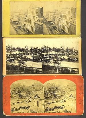 Mexico From RARE 1200 Card Set Keystone Stereoview view Overlooking Chihuahua