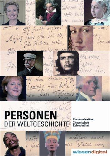 Personen der Weltgeschichte. (CD-ROM).