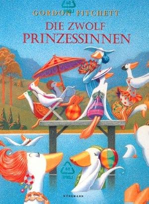 "Die Zwölf Prinzessinnen" mit Bilder von Gordon Fitchett.