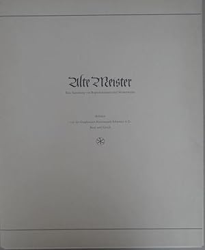 "Alte Meister". Eine Sammlung von Reproduktionen alter Meisterwerke, dediziert von der Graphische...