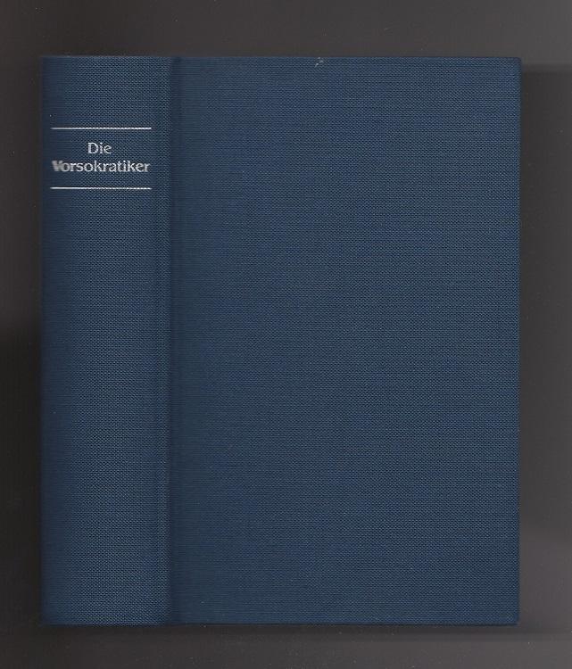 Die Vorsokratiker. Auswahl und Fragmente. Griechisch/ Deutsch