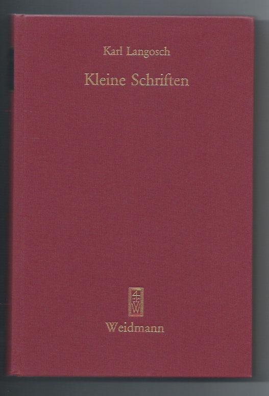 Kleine Schriften