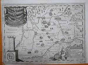 Provincia Franconica. Kupferstich-Karte. (23,3 x 32,5 ) (Montecalero, Turin 1712)