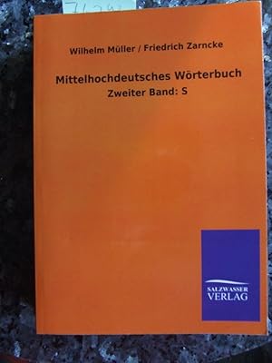 Mittelhochdeutsches Wörterbuch. Zweiter Band: S.