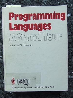 Programming Languages: A Grand Tour.