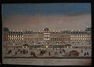 Le Palais des Tuileries du côté de la Cour