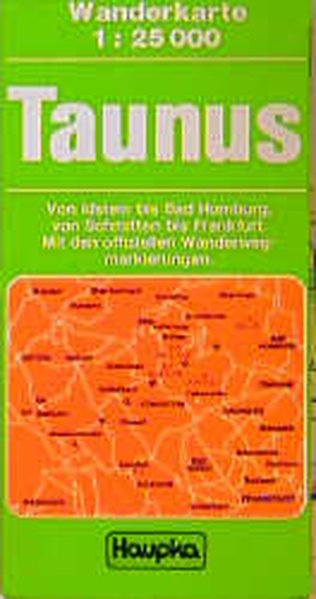 Haupka Wanderkarten, Taunus