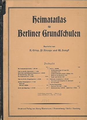 Heimatatlas für Berliner Grundschulen.