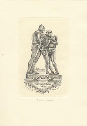 Grafik Konvolut Hans Frank 5 Blätter Grafik Konvolut Hans Frank 5 Blätter