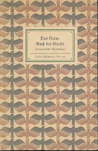 Das kleine Buch der Greife. Einheimische Raubvögel. 24 farbige Tafeln. Nachwort von Otto Fehringer.