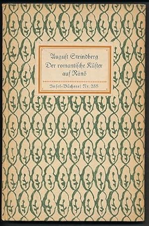 Der romantische Küster auf Ranö. August Strindberg. Autor. Übertr. von Erich Holm.