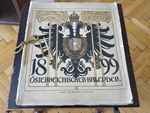 Österreichischer Kalender 1899. von Lefler, H, und J, Urban:: Gut (1900 