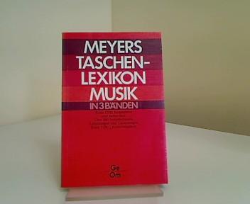 MEYERS TASCHEN-LEXIKON MUSIK in 3 Bänden, Band 2: Ge - Om