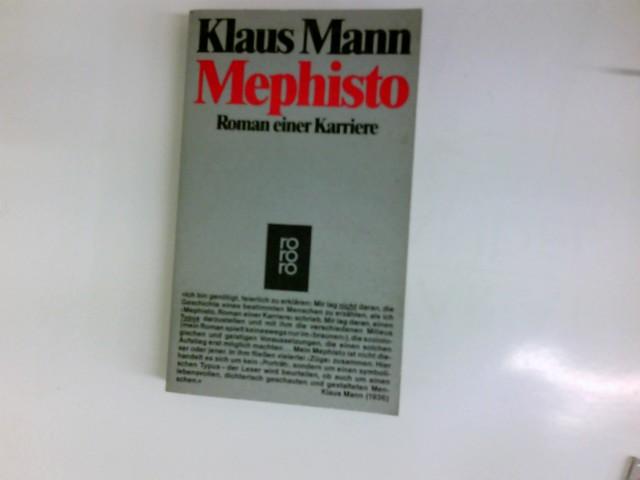 Mephisto: Roman einer Karriere.