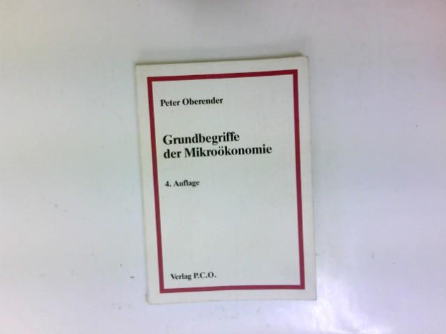 Grundbegriffe der Mikroökonomie