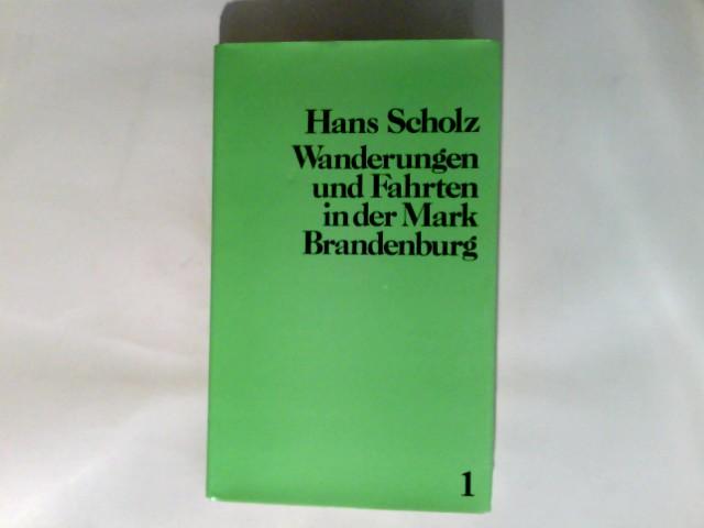 Wanderungen und Fahrten in der Mark Brandenburg 3 [Gebundene Ausgabe] by Scho...