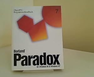 ObjektPAL Programmierhandbuch Borland Paradox für Windows 95 und Windows NT. Version 7.